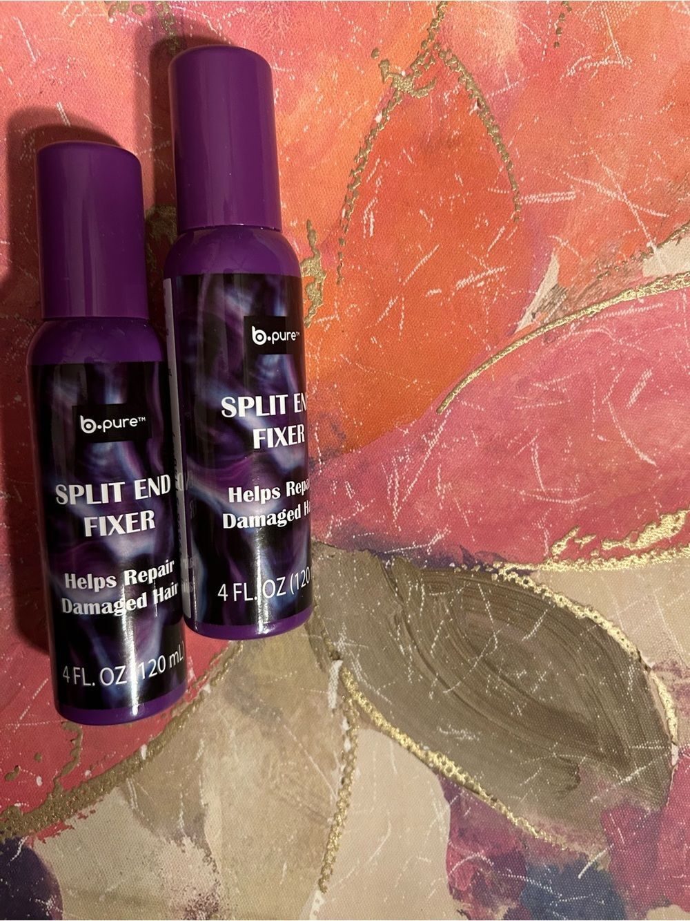 🛍️Pure NEW B-PURE SPLIT END
FIXER Hair helps repair damaged
hair 4 oZ